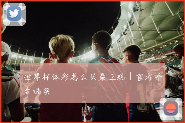 世界杯体彩怎么买最正规｜官方平台说明