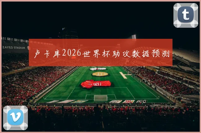 卢卡库2026世界杯助攻数据预测